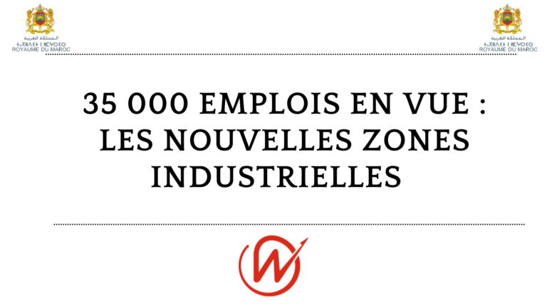 Zones industrielles Maroc 2026 : Guide complet pour 35 000 emplois à Casablanca-Settat